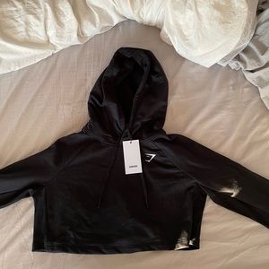 Gymshark training cropped hoodie XS